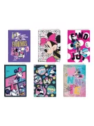 PLAY Füzet Play Minnie Mouse csillogós A/5 tűzött 50 lapos vonalas