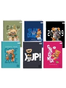 PLAY Füzet Play Teddy bears A/4 tűzött 40 lapos kockás