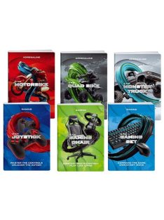 Statovac Füzet Play Game A/4 tűzött 50 lapos vonalas