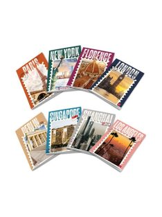 Pigna Füzet Pigna Post Cards A/4 tűzött 42 lapos kockás