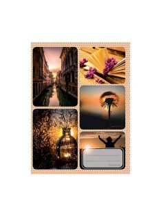 Noname Füzet nagyalakú 87-32 kockás Nyár