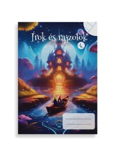   Pd School Füzet pd kisalakú Írok és rajzolok IV. vonalas-sima 32 lapos