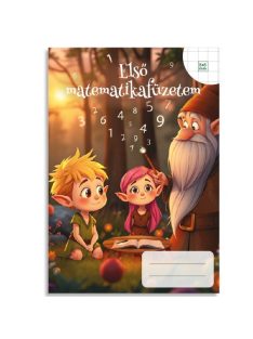   Pd School Füzet pd kisalakú Első matematika füzetem nagykockás 32 lapos