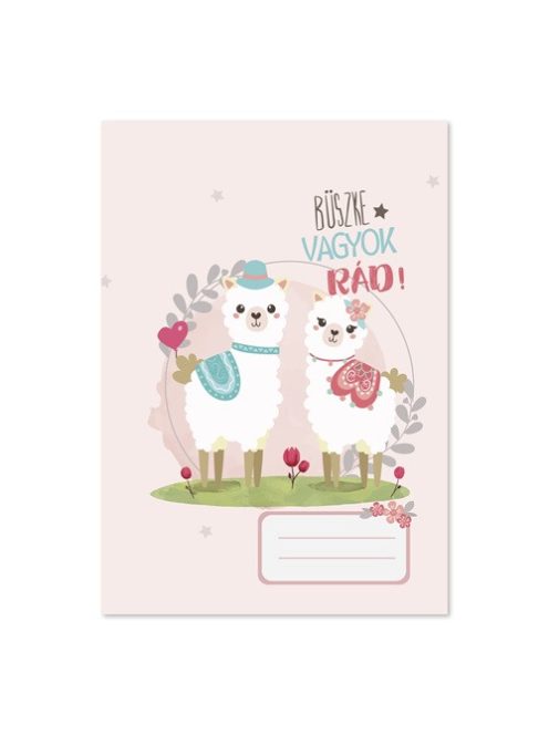 Pd School Füzet pd kisalakú 20-32 sima Monsters New