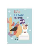 Pd School Füzet pd kisalakú 20-32 sima Monsters New