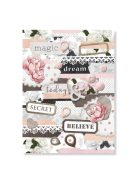 PD School Füzet pd nagyalakú 40 lapos kockás Fancy Dreams