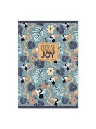 PD School Füzet pd kisalakú 42 lapos kockás Choose Joy