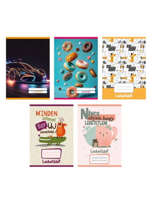 Pd School Leckefüzet pd kisalakú 40 lapos
