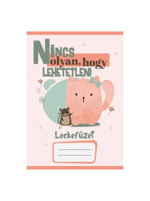 Pd School Leckefüzet pd kisalakú 40 lapos