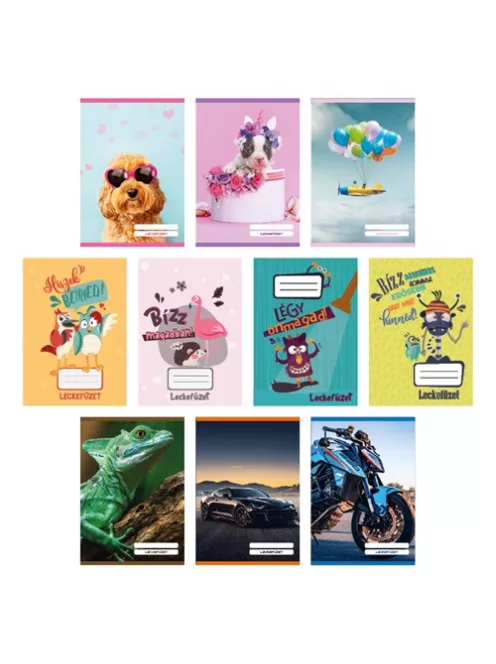 Pd School Leckefüzet pd kisalakú 40 lapos