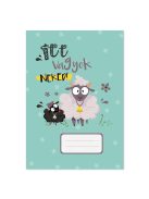 Pd School Füzet pd kisalakú 16-32 vonalas Monsters 2023