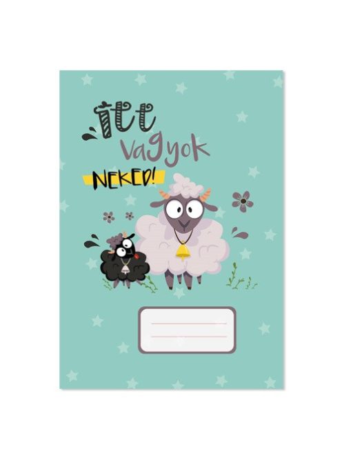 Pd School Füzet pd kisalakú 16-32 vonalas Monsters 2023