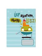 PD School Füzet pd nagyalakú vonalas Monsters 2023