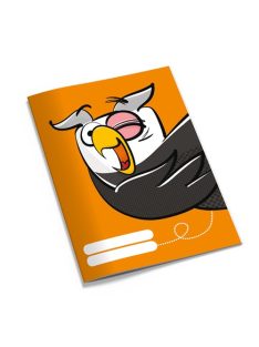   Pd School Füzet pd kisalakú 12-32 vonalas Tengernyi tudás bagoly