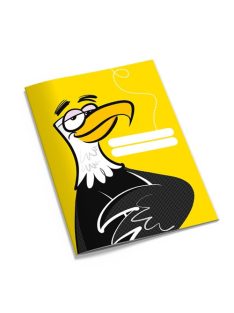   Pd School Füzet pd kisalakú 21-32 vonalas Tengernyi tudás sas