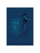 Pigna Füzet Pigna Monocromo Blue A/4 tűzött 38 lapos vonalas