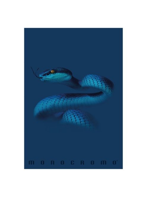 Pigna Füzet Pigna Monocromo Blue A/4 tűzött 38 lapos vonalas