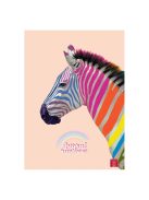 Pigna Füzet Pigna Animal Rainbow A/4 tűzött 38 lapos kockás