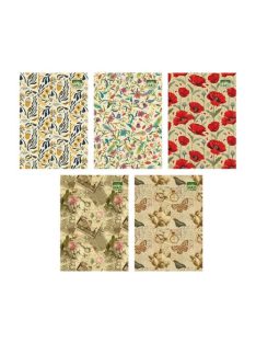 PD Grass Füzet Grass A/6 sima 5féle minta vegyesen