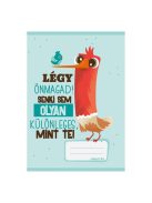 Pd School Füzet pd kisalakú 20-32 sima Monsters 2024