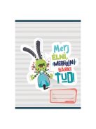 PD School Füzet pd nagyalakú kockás Monsters 2024