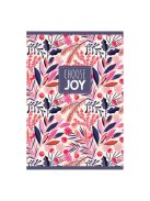 PD School Füzet pd kisalakú 32 lapos kockás Choose Joy 2024