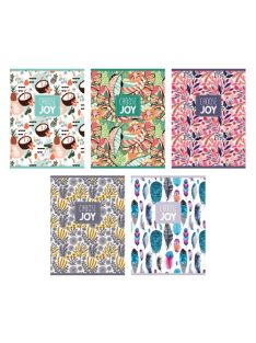   PD School Füzet pd nagyalakú 40 lapos vonalas Choose Joy 2024