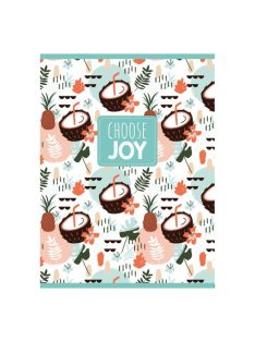   PD School Füzet pd nagyalakú 40 lapos vonalas Choose Joy 2024