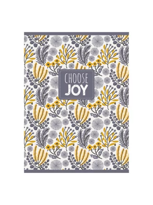 PD School Füzet pd nagyalakú 40 lapos kockás Choose Joy