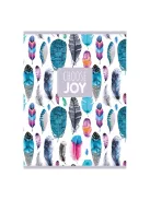 PD School Füzet pd nagyalakú 40 lapos kockás Choose Joy