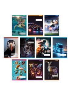   PD School Füzet pd kisalakú 12-32 vonalas School United 2024