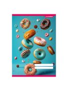 PD School Füzet pd kisalakú 21-32 vonalas School United 2024