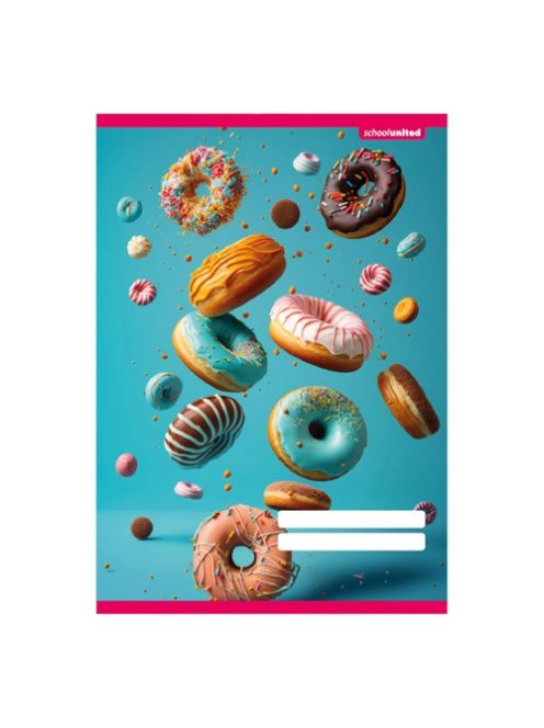 PD School Füzet pd kisalakú 21-32 vonalas School United 2024