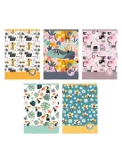 PD School Füzet pd kisalakú 32 lapos sima Animals