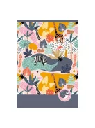 PD School Füzet pd kisalakú 32 lapos sima Animals