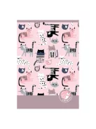 PD School Füzet pd kisalakú 32 lapos sima Animals