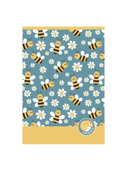 PD School Füzet pd kisalakú 32 lapos sima Animals