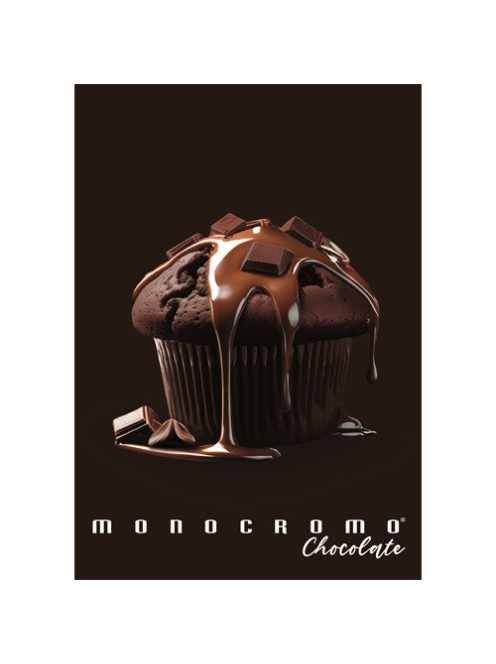 Pigna Füzet Pigna Monocromo Chocolate A/4 tűzött 38 lapos vonalas margós