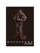 Pigna Füzet Pigna Monocromo Chocolate A/4 tűzött 38 lapos vonalas margós