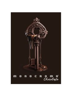   Pigna Füzet Pigna Monocromo Chocolate A/4 tűzött 38 lapos kockás margós