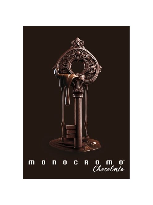 Pigna Füzet Pigna Monocromo Chocolate A/4 tűzött 38 lapos kockás margós