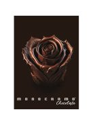 Pigna Füzet Pigna Monocromo Chocolate A/4 tűzött 38 lapos kockás margós