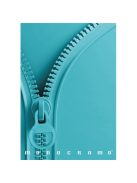 Pigna Füzet Pigna Monocromo Zip A/4 tűzött 38lapos kockás margós