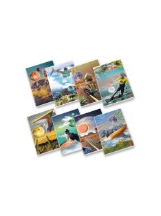   Pigna Füzet Pigna Dream sport A/4 tűzött 42 lapos vonalas margós