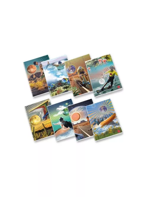 Pigna Füzet Pigna Dream sport, Sport Myths A/4 tűzött 42 lapos vonalas