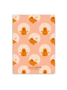 Forever Young Füzet Forever Young A/6 sima prémium tűzött Capybara