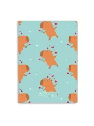 Forever Young Füzet Forever Young A/6 sima prémium tűzött Capybara