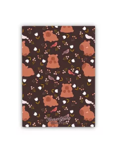   Forever Young Füzet Forever Young A/5 kockás tűzött Capybara