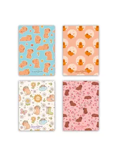   Forever Young Füzet Forever Young A/5 vonalas tűzött Capybara