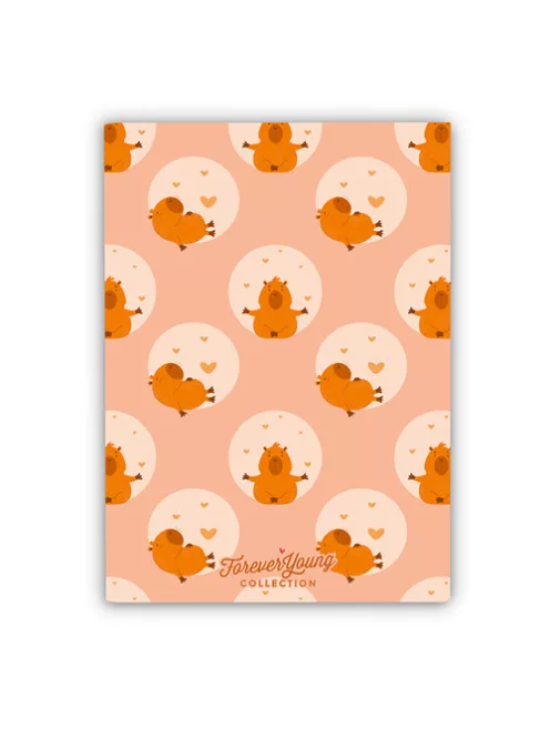 Forever Young Füzet Forever Young A/5 vonalas tűzött Capybara